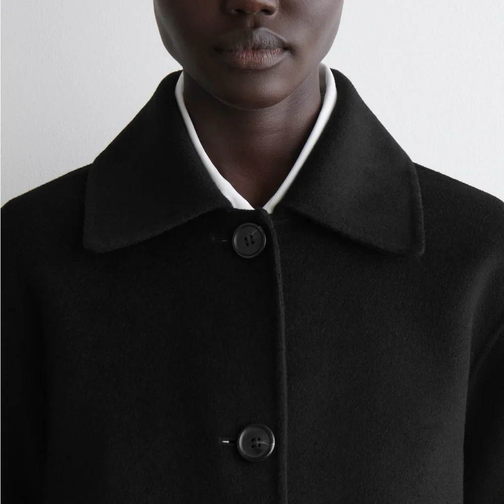 NWT COS DOUBLE-FACED WOOL SHORT JACKET SMALL S - Picture 5 of 11